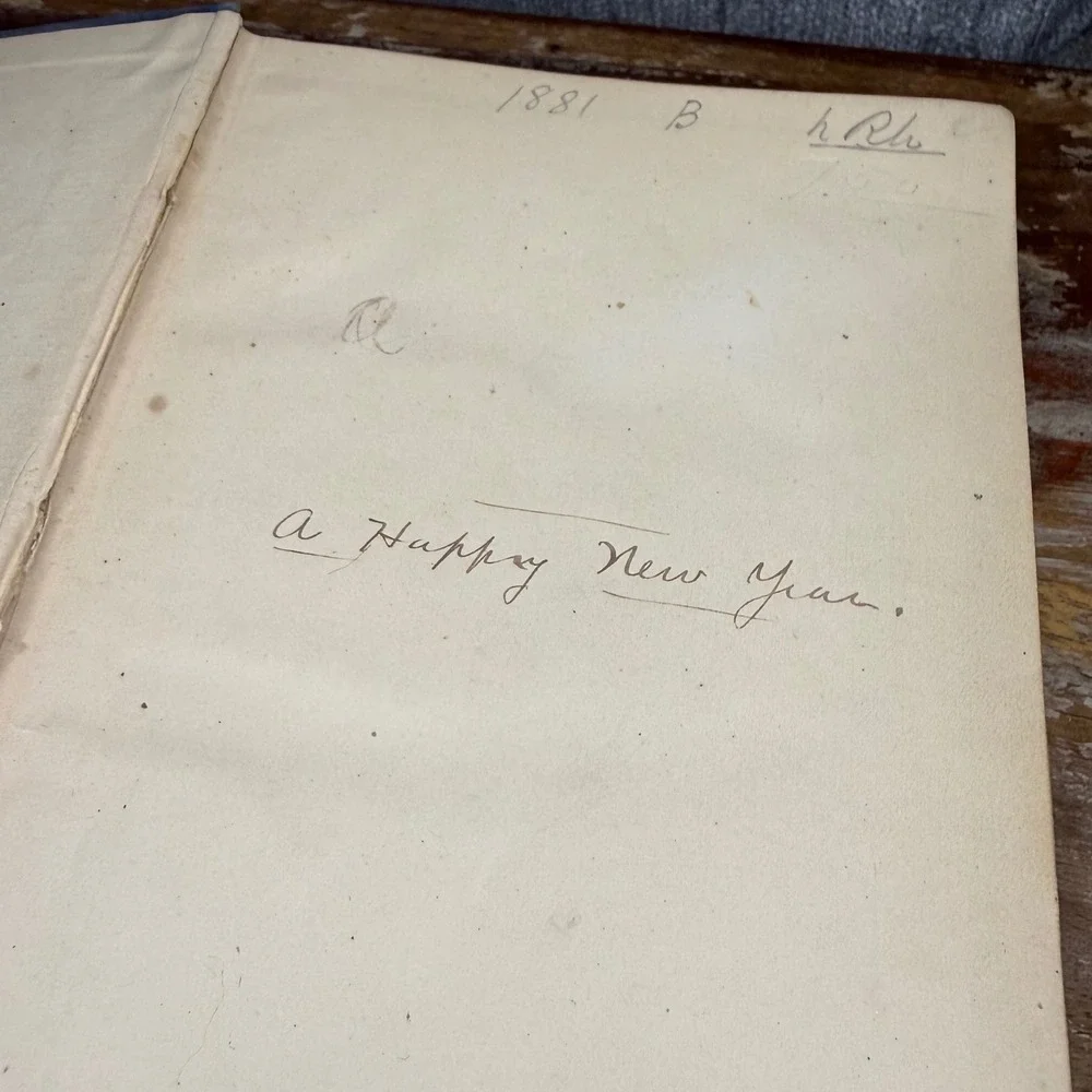 The Poetical Works of Owen Meredith Antique Book 1880s Cloth Cover